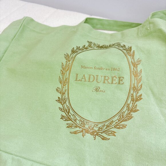 Green LADUREE Tote Bag - Picture 3 of 7